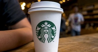 The Starbucks app is only available on mobile devices