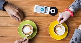 iPhone wireless charging at Starbucks