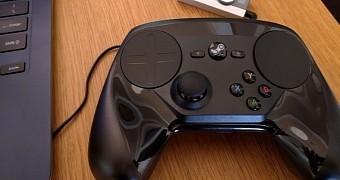 Steam Controller being tested
