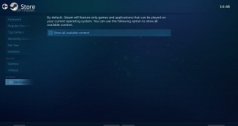 SteamOS Finally Gets Proper Filters to Sort by OS