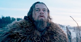 Leonardo DiCaprio in "The Revenant," out in theaters this December