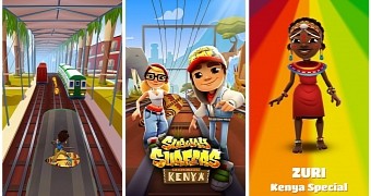 Subway Surfers for Windows Phone, Android and iOS Adds World Tour to Kenya
