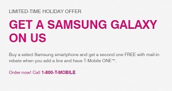 T-Mobile Samsung BOGO deal