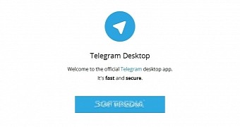Click Start Messaging to begin using Telegram Desktop