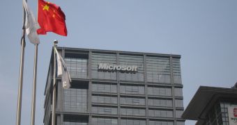 Microsoft's HQ in China