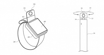 Patent drawing describing the new camera tech