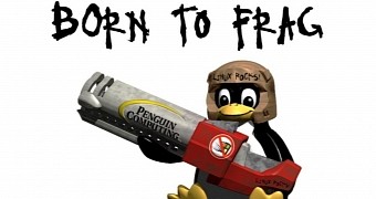 Born to Frag - Tux the Penguin