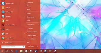 Classic Shell on Windows 10 TH2