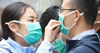 Most Chinese wear face masks when going outside