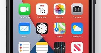 iPhone home screen apps