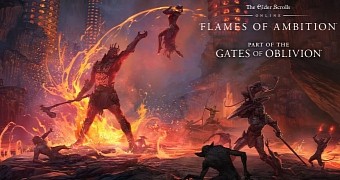 The Elders Scrolls: Flames of Ambition DLC artwork