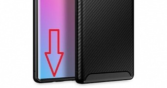 Possible headphone jack cutout on the Note 10