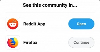 Firefox icon when opening reddit links