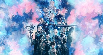 Final Fantasy 14: Endwalker key art