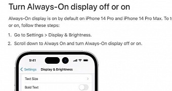 iPhone 14 Pro in Apple tech articles