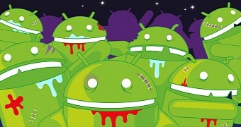 The malware doesn't spread through apps listed in the Play Store