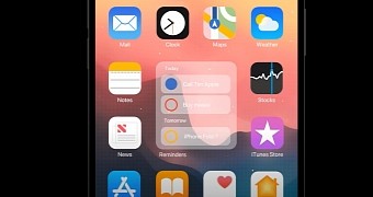 iOS 14 concept envisioning widgets on the home screen
