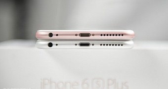 The iPhone 6s Plus jack