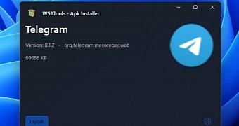 Installing Telegram with this straightforward app