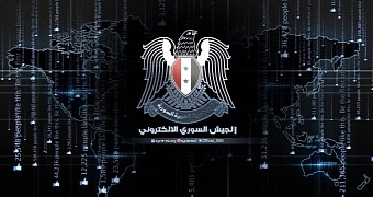 The logo of the Syrian Electronic Army hacking crew