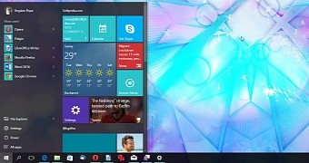 The Start menu received a redesign for Windows 10