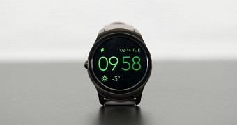 Ticwatch 2 smartwatch display