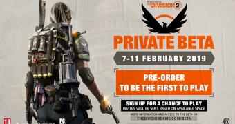 Tom Clancy’s The Division 2 Beta Starts on February 7