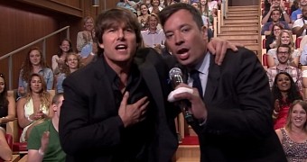 Tom Cruise goes up against Jimmy Fallon on Lip Sync Battle, wins
