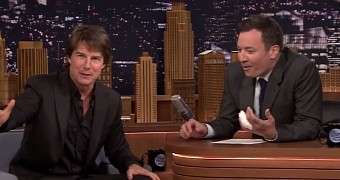 Tom Cruise talks about his crazy stunts on “Mission: Impossible - Rogue Nation”