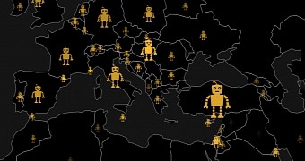 Hungary has the most bots per Internet user across the EMEA region