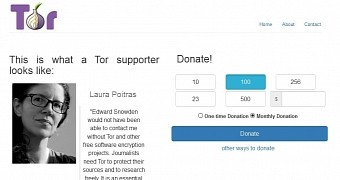 Tor is now seeking donations from regular users