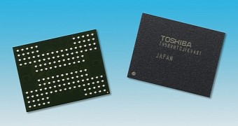 Toshiba's 16-die stacked NAND chips