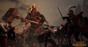 Chaos warriors in Total War: Warhammer