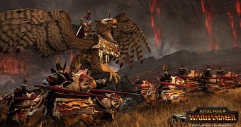 Demigryphs are ready to attack in Total War: Warhammer