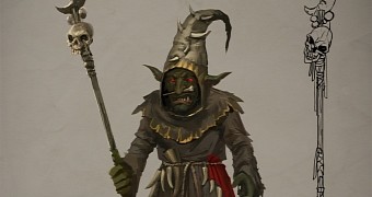 Total War: Warhammer Greenskins shaman unit