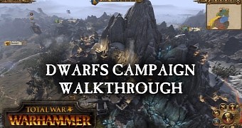 Dwarf action from Total War: Warhammer