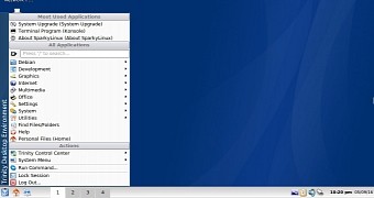 SparkyLinux with Trinty Desktop Environment