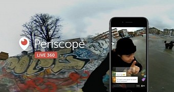 Live 360 Video support on Periscope