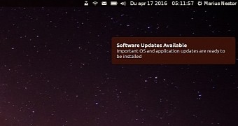 Software Updates Available notification in Ubuntu 16.04 LTS