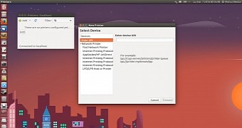 Adding a printer in Ubuntu 16.04