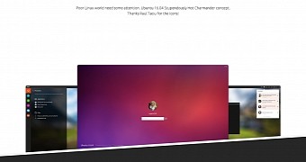 Ubuntu 16.04 Stupendously Hot Charmander Concept Looks Amazing
