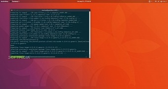 Ubuntu 17.10 is powered by Linux kernel 4.13