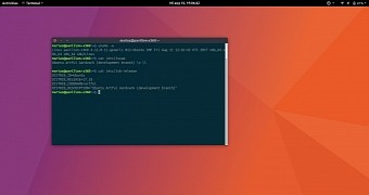 Ubuntu 17.10 running Linux kernel 4.12
