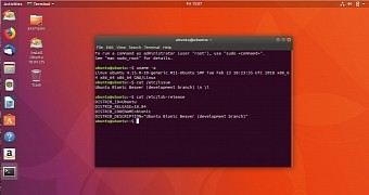 Ubuntu 18.04 LTS powered by Linux kernel 4.15