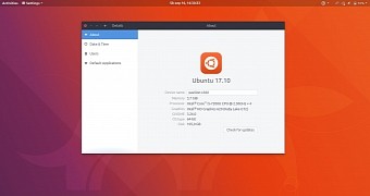 Ubuntu 17.10 with GNOME 3.26