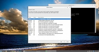 Cinnamon 3.2.8 desktop with Refracta2USB running
