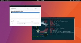 Sound setting in Ubuntu 17.10