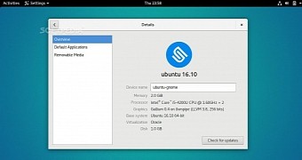 Ubuntu GNOME 16.10 Beta 1 released