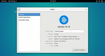 Ubuntu GNOME 16.10