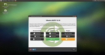Ubuntu MATE 15.10 Beta 2 welcome app